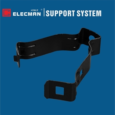 Electrophoresis Steel Black Conduit Pipe Hangers Clamp Conduit To Beam Fastener